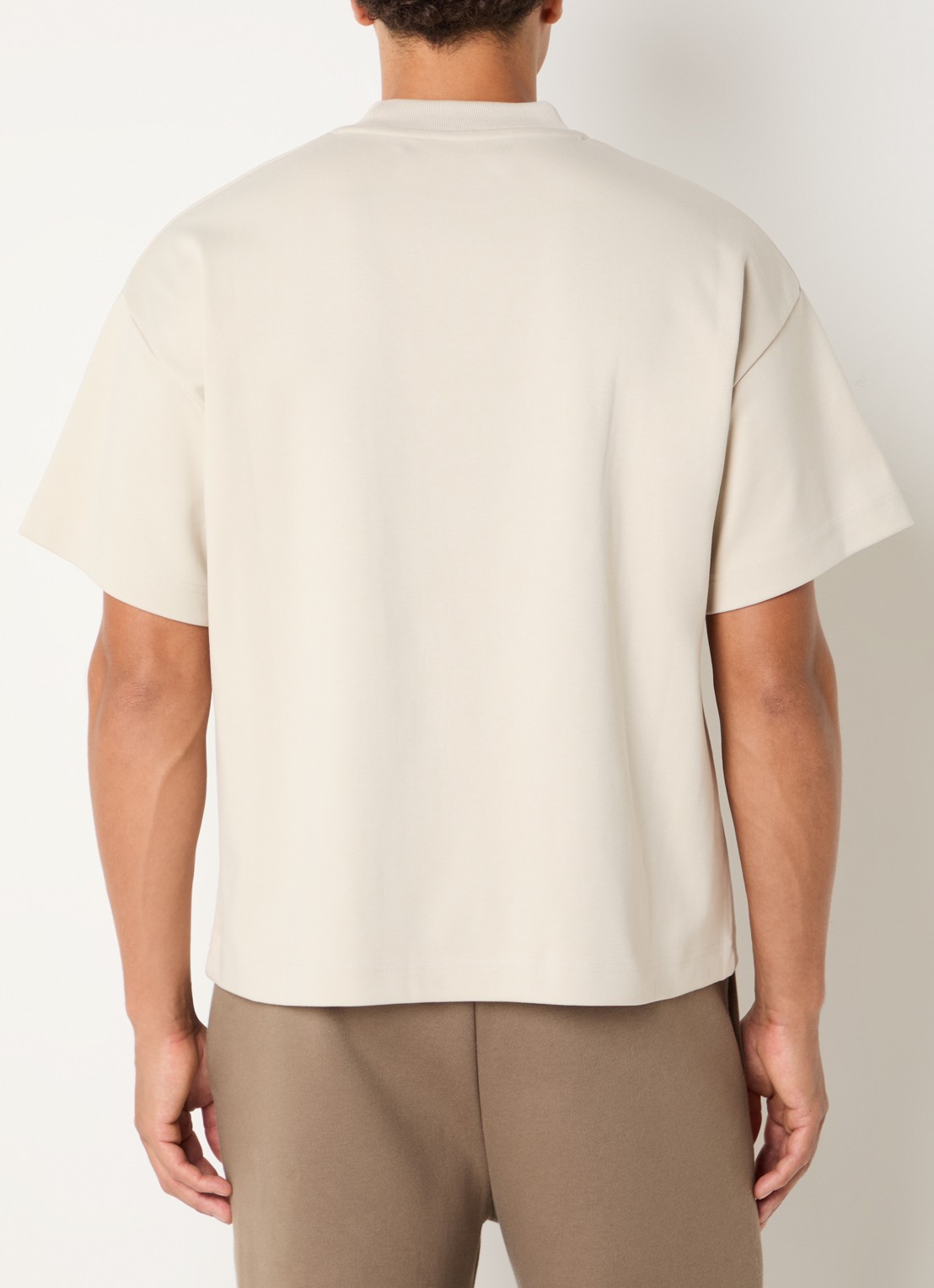 Seventh T-shirt met ronde hals - achterkant 3 wit