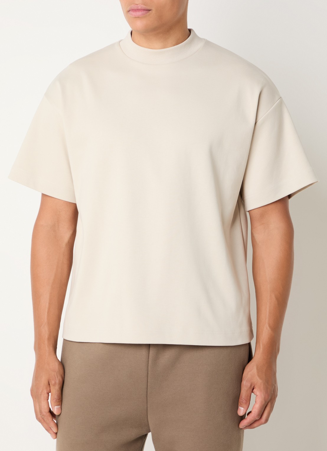 Seventh T-shirt met ronde hals - detail 4 wit