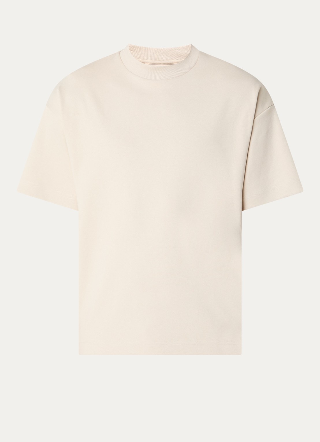 Seventh T-shirt met ronde hals - voorkant wit