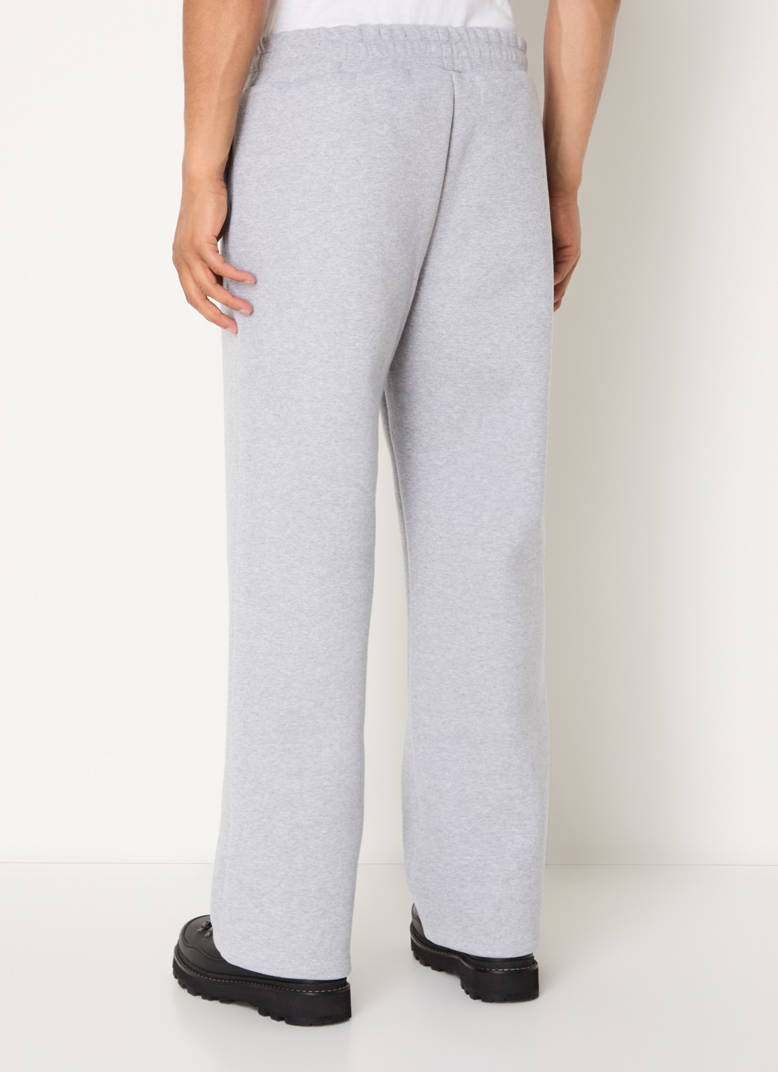 Seventh V2 loose fit joggingbroek met gemêleerd dessin - achterkant grijsmele