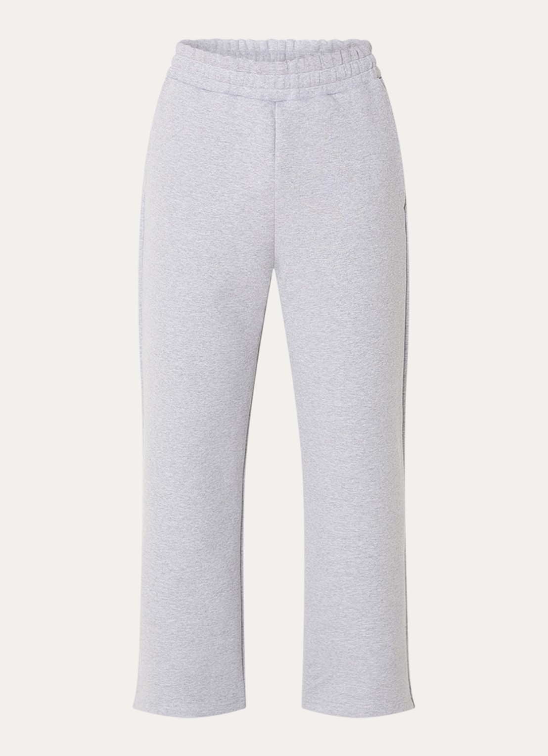 Seventh V2 loose fit joggingbroek met gemêleerd dessin - voorkant 4 grijsmele