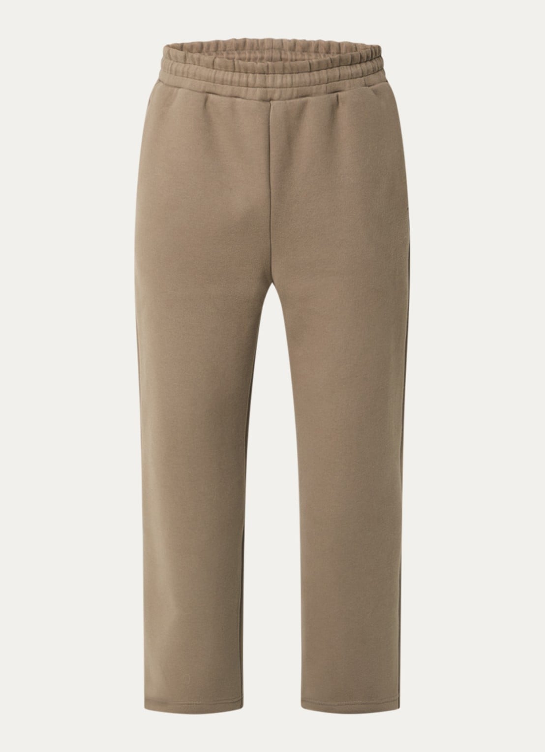 Seventh V2 straight fit joggingbroek met steekzakken - voorkant zand