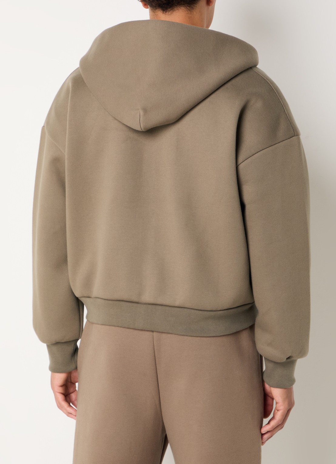 Seventh V2 sweatvest met steekzakken - achterkant 5 grijs