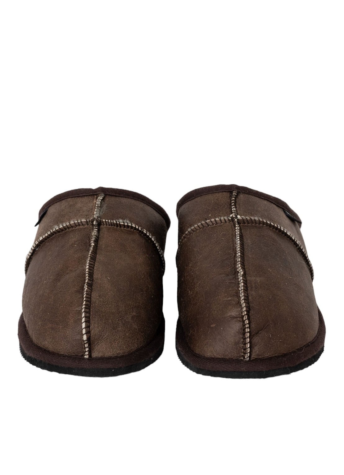 Shepherd Bobo pantoffel van schapensuède  - detail 2 grijs