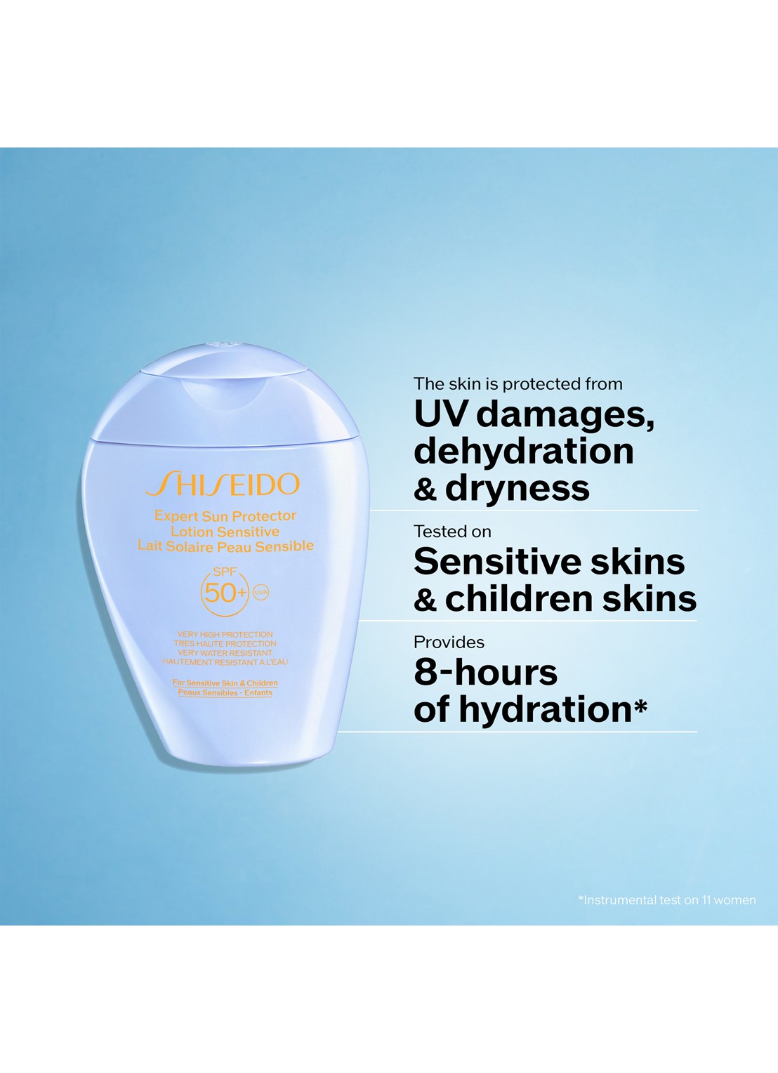 Shiseido Expert Sun Protector Lotion Sensitive SPF50+ - zonnebrandcrème  - detail 5 undefined