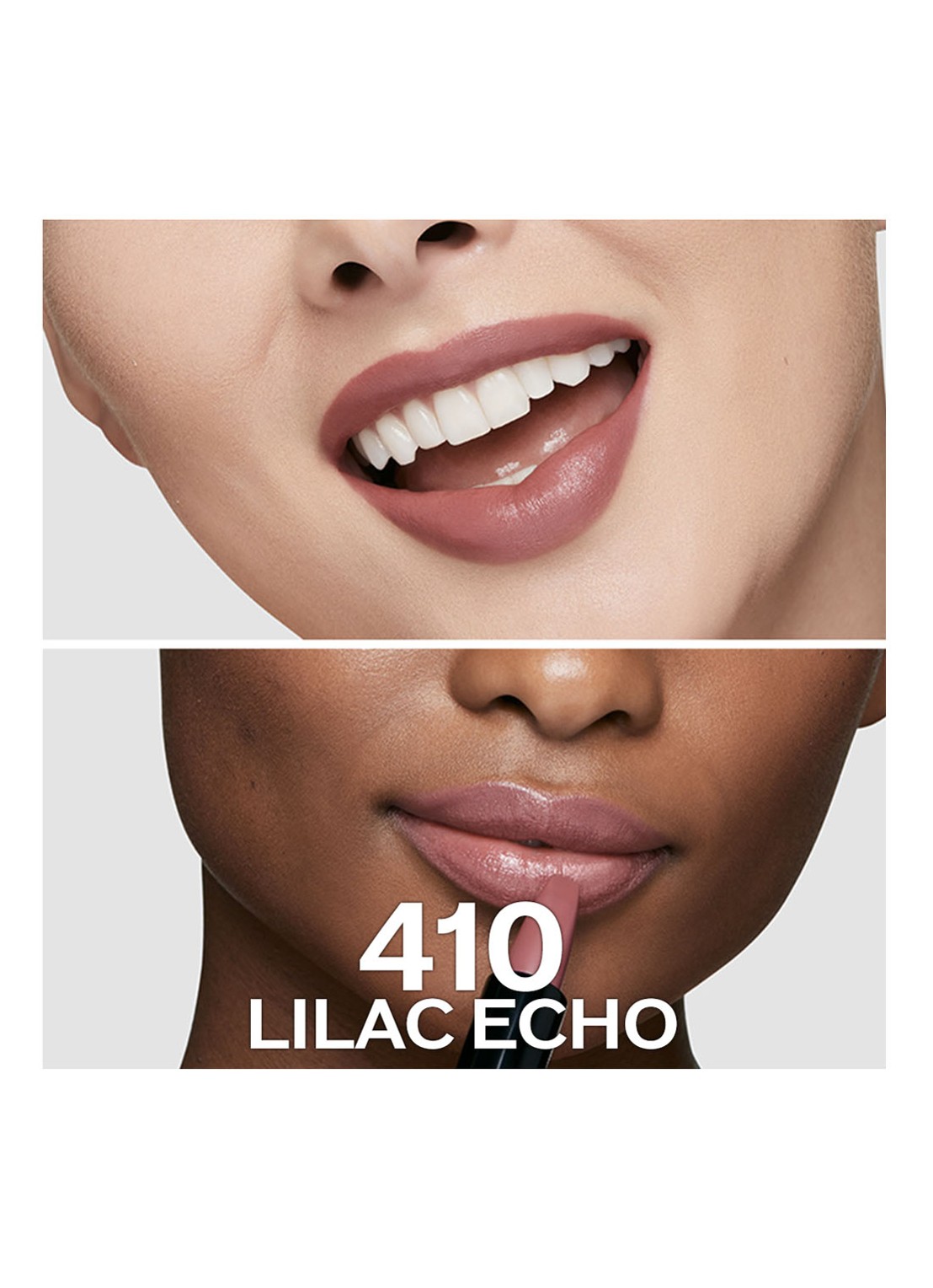Shiseido Technosatin Gel Lipstick - detail 4 lilac echo 410