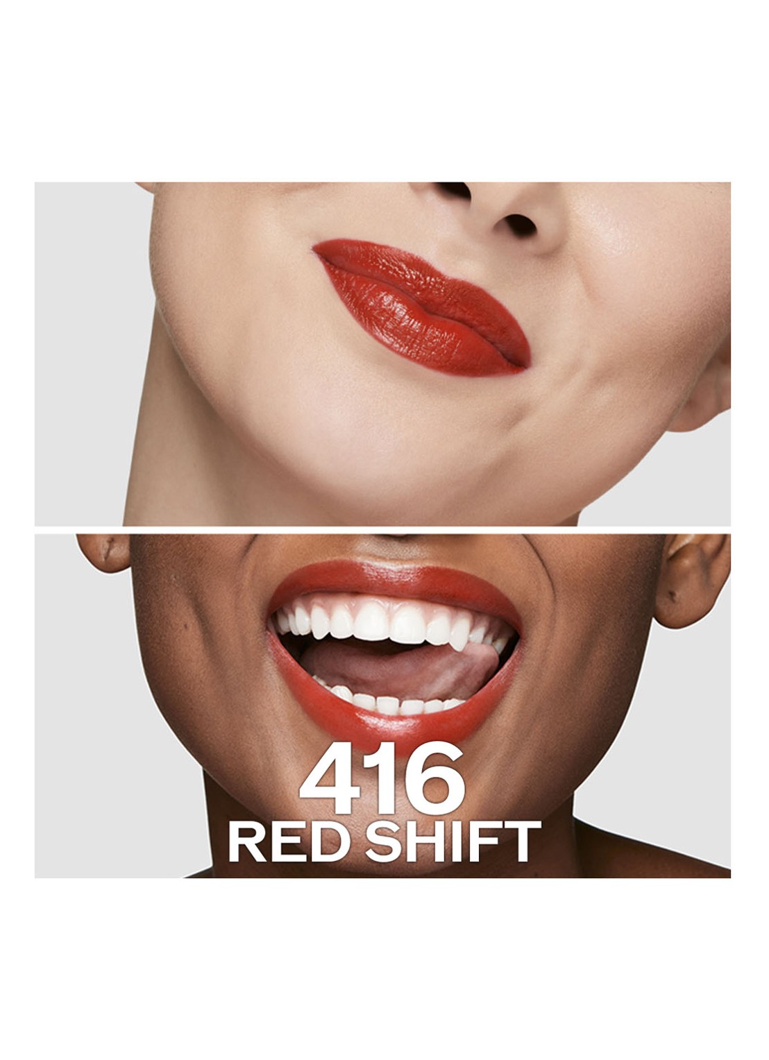 Shiseido Technosatin Gel Lipstick - detail 3 red shift 416