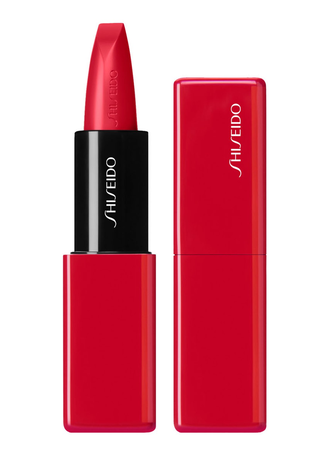 Shiseido Technosatin Gel Lipstick - voorkant 6 red shift 416