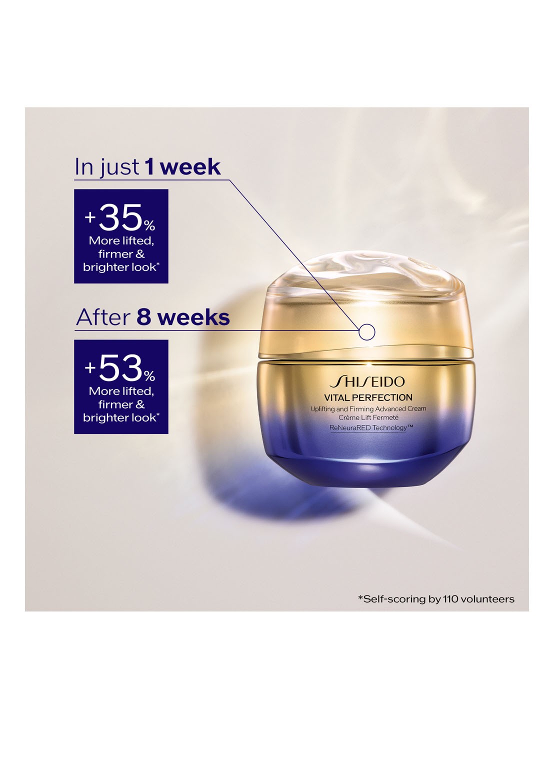 Shiseido Uplifting And Firming Advanced Cream - dag- en nachtcrème - detail 3 undefined