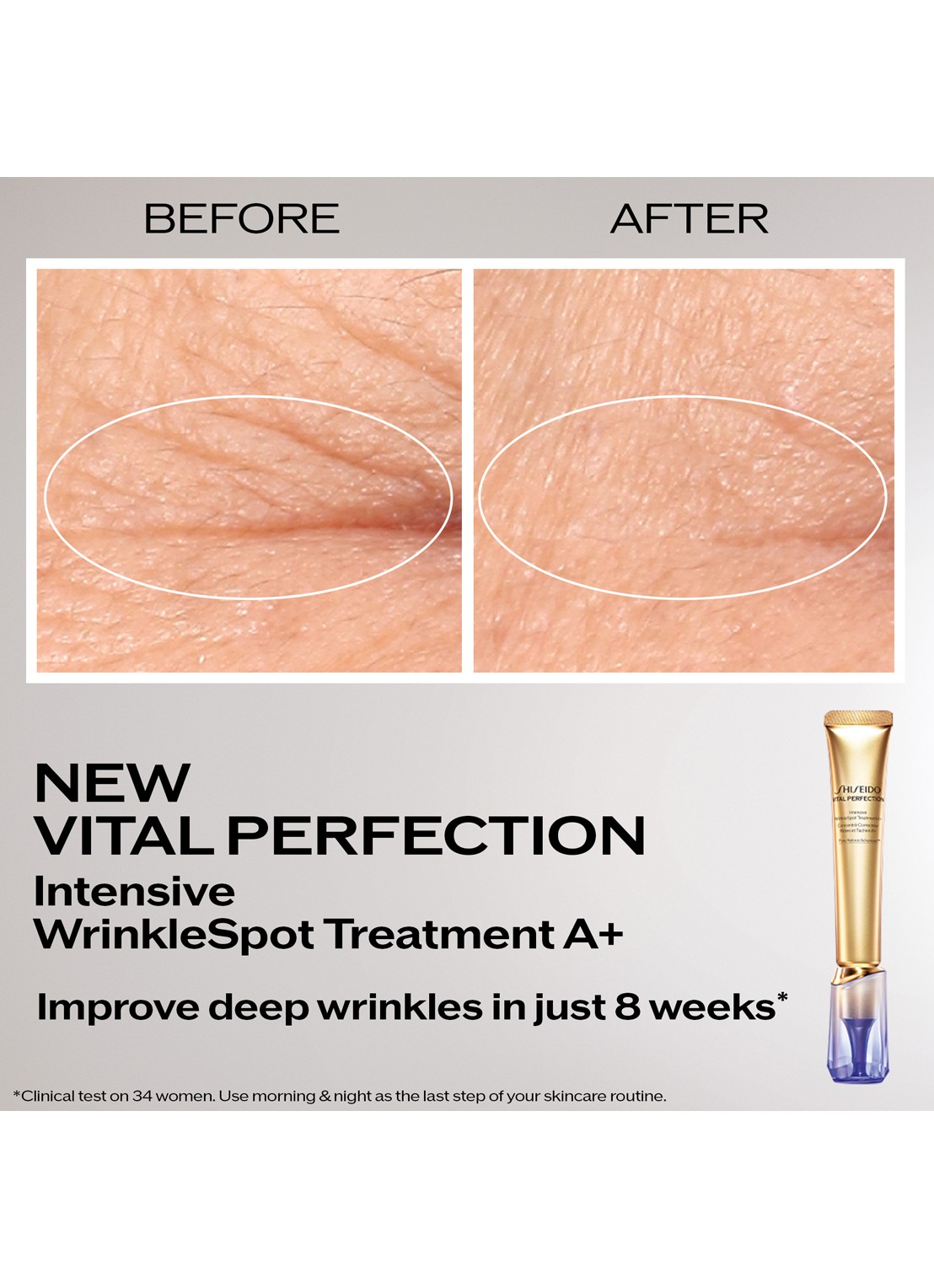 Shiseido Vital Perfection Intensive Wrinklespot Treatment A+ - serum - achterkant 6 undefined