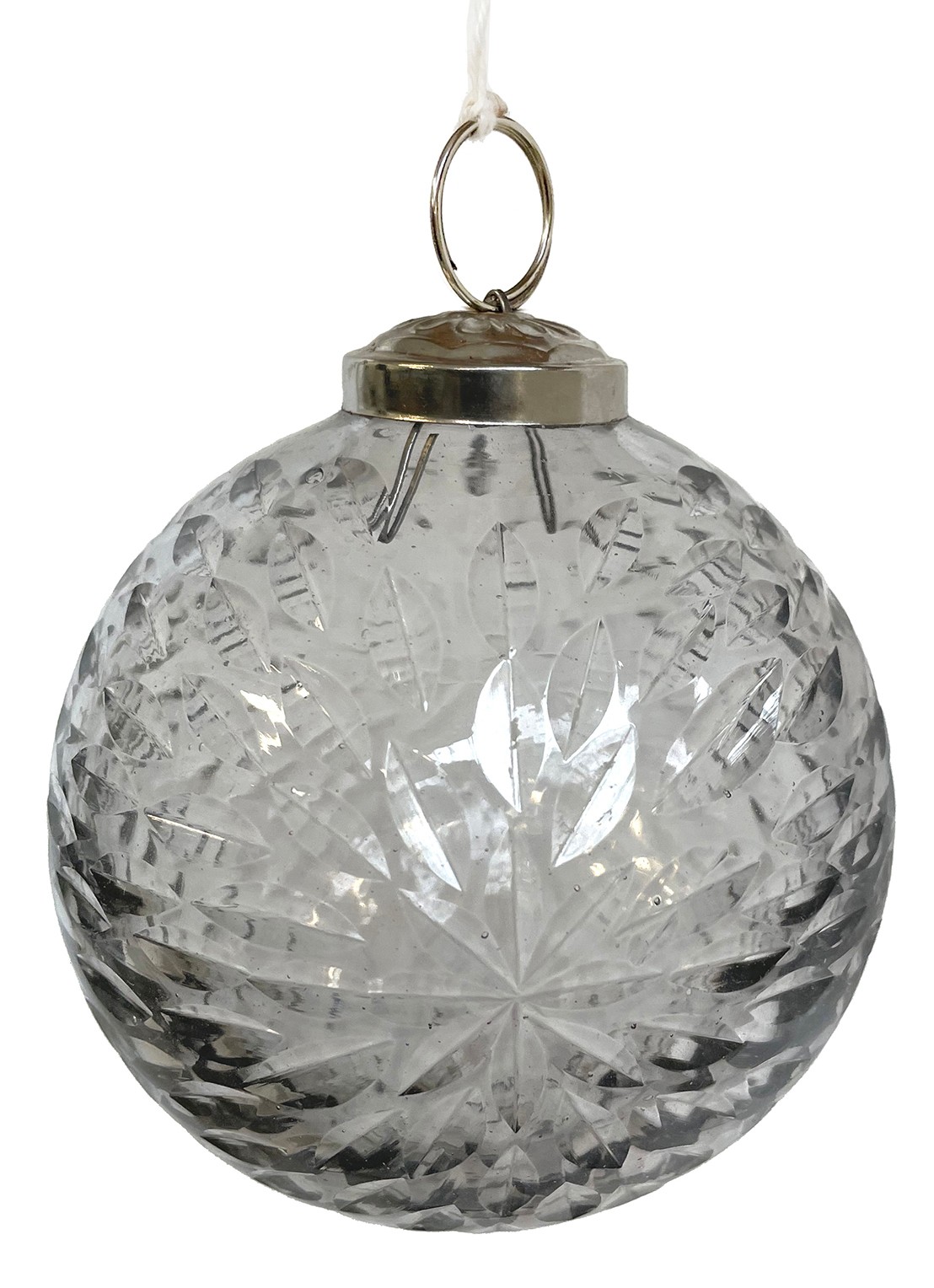 Shishi Sun kerstbal 9 cm - voorkant transparant