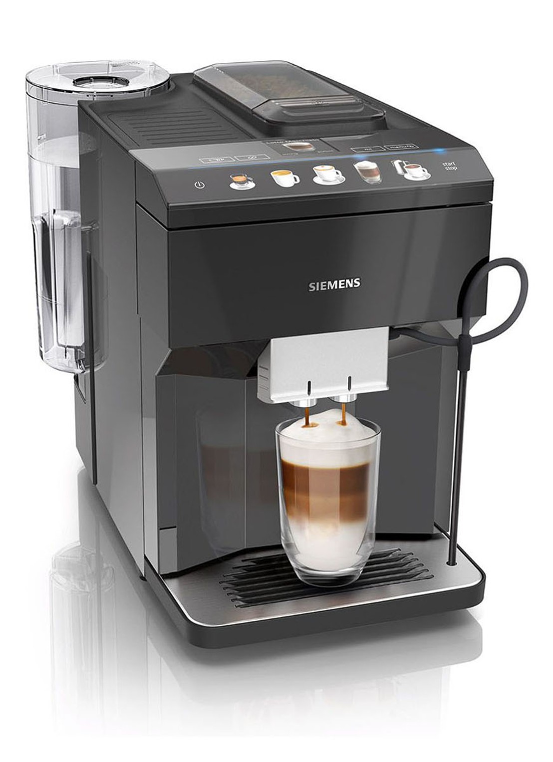 Siemens EQ. 500 espressomachine TP503R09 - voorkant 4 zwart
