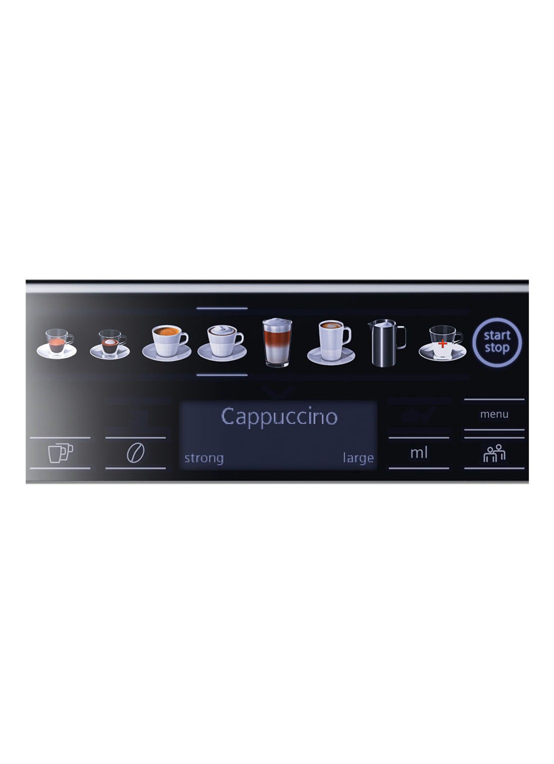 Siemens EQ.6 plus s100 espressomachine TE651209RW - detail 3 zilver