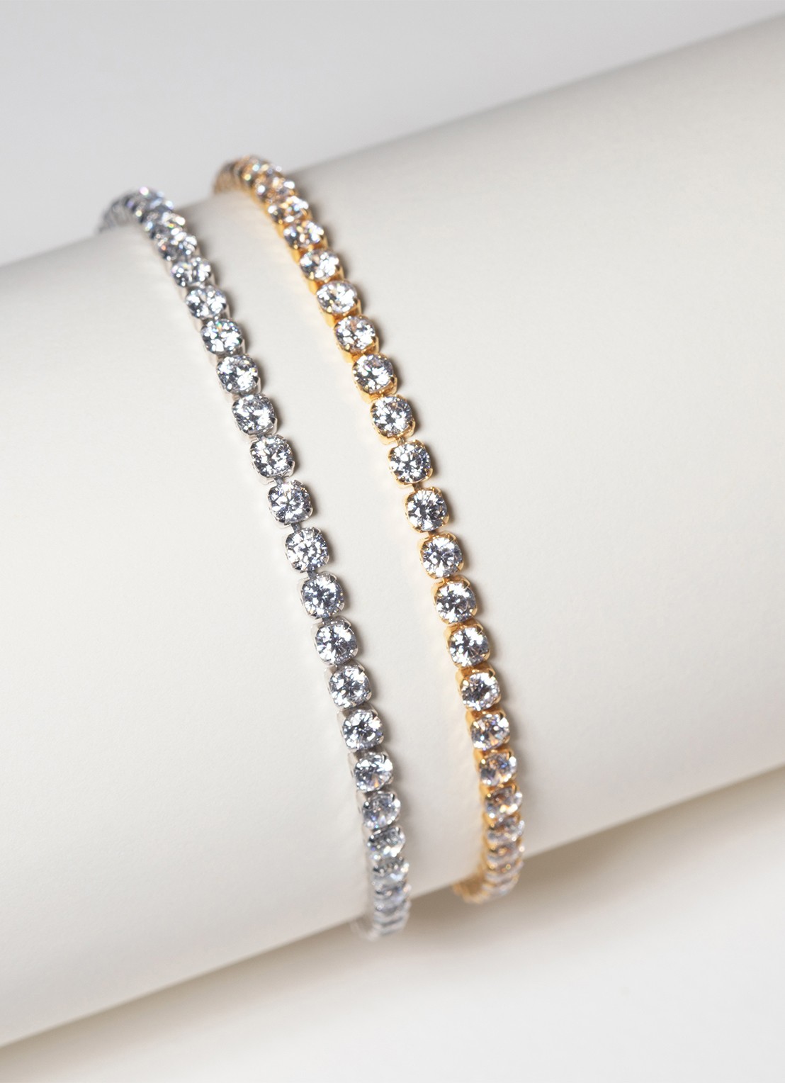 Sif Jakobs Ellera armband met zirkonia  - detail 3 goud