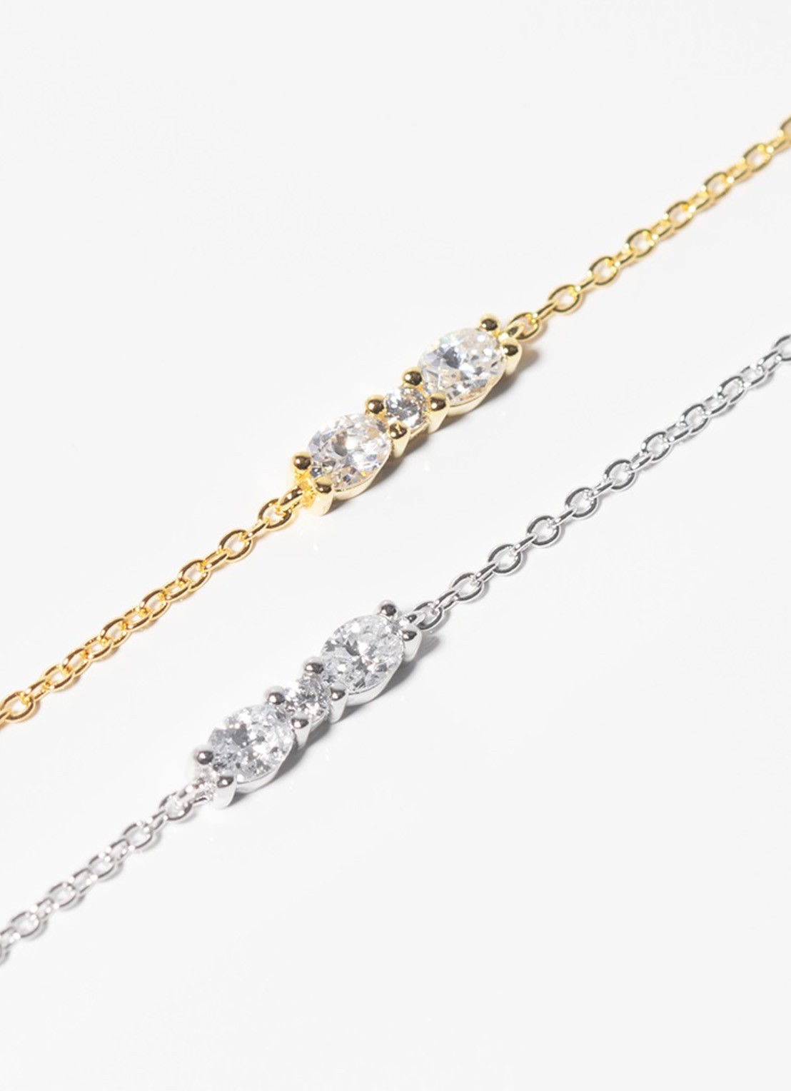 Sif Jakobs Ellera Ovale armband verguld - detail 3 goud