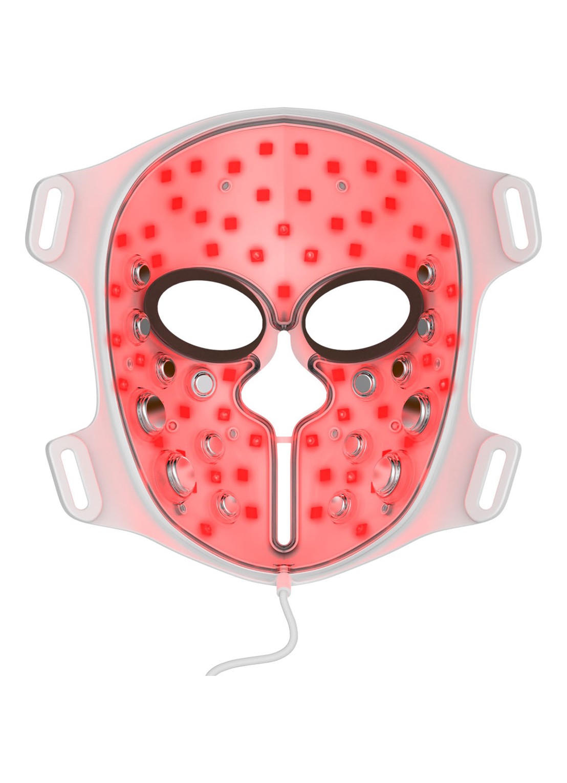 Silk'n LED Face EMS Mask - Lichttherapie gezichtsmasker - voorkant 2 wit