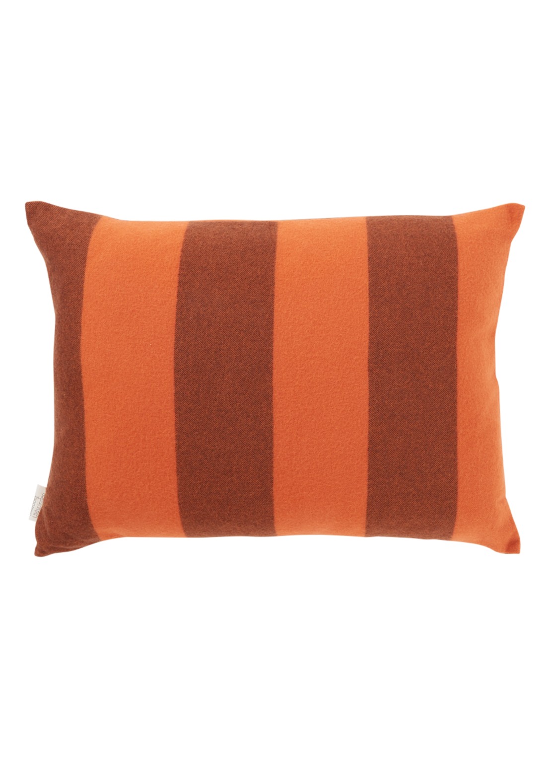 Silkeborg Uldspinderi The Sweater sierkussen 50 x 70 cm - voorkant oranje