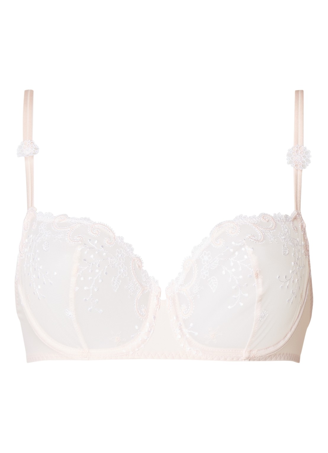 Simone Pérèle Delice balconette bh - voorkant 2 lichtroze