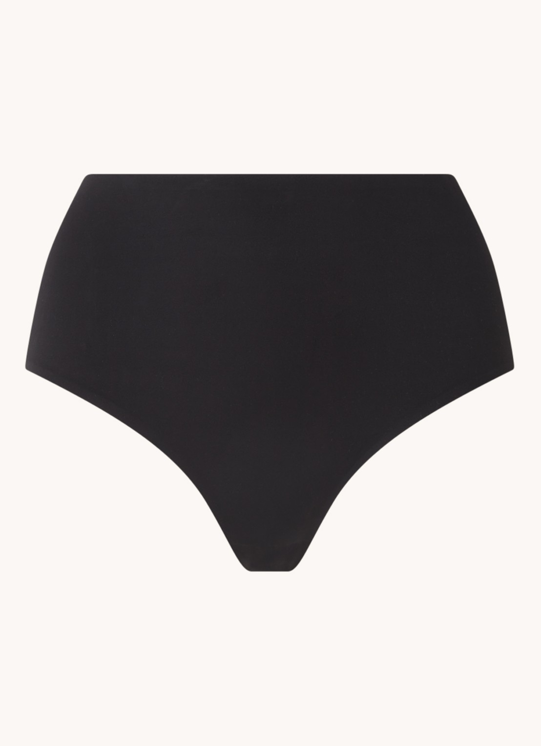 Simone Pérèle Essentiel high waisted naadloze slip - voorkant zwart