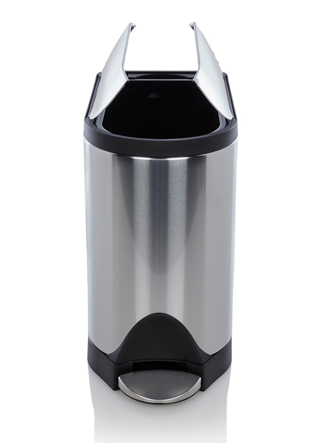 Simplehuman Butterfly pedaalemmer 10 liter - detail 2 zilver
