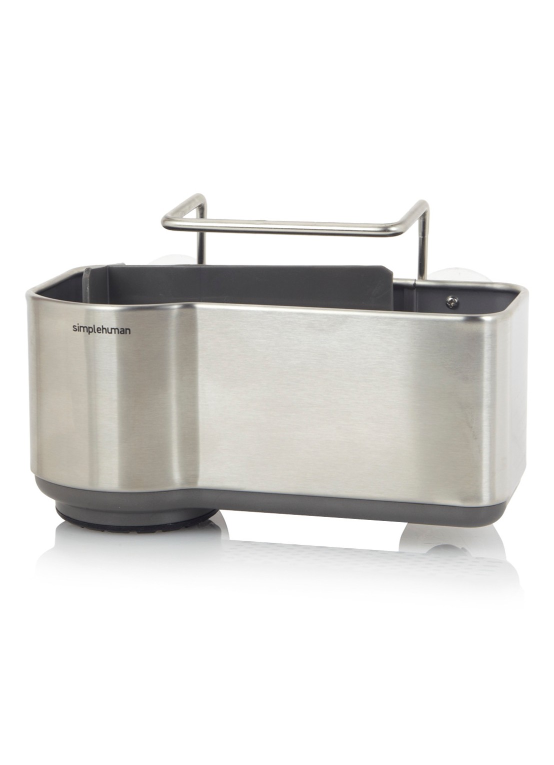 Simplehuman Gootsteen organizer - voorkant zilver