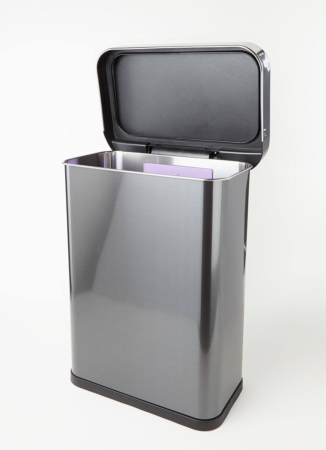 Simplehuman Sensor Voice Control prullenbak met spraak- en bewegingssensor 58 liter - detail 3 zwart
