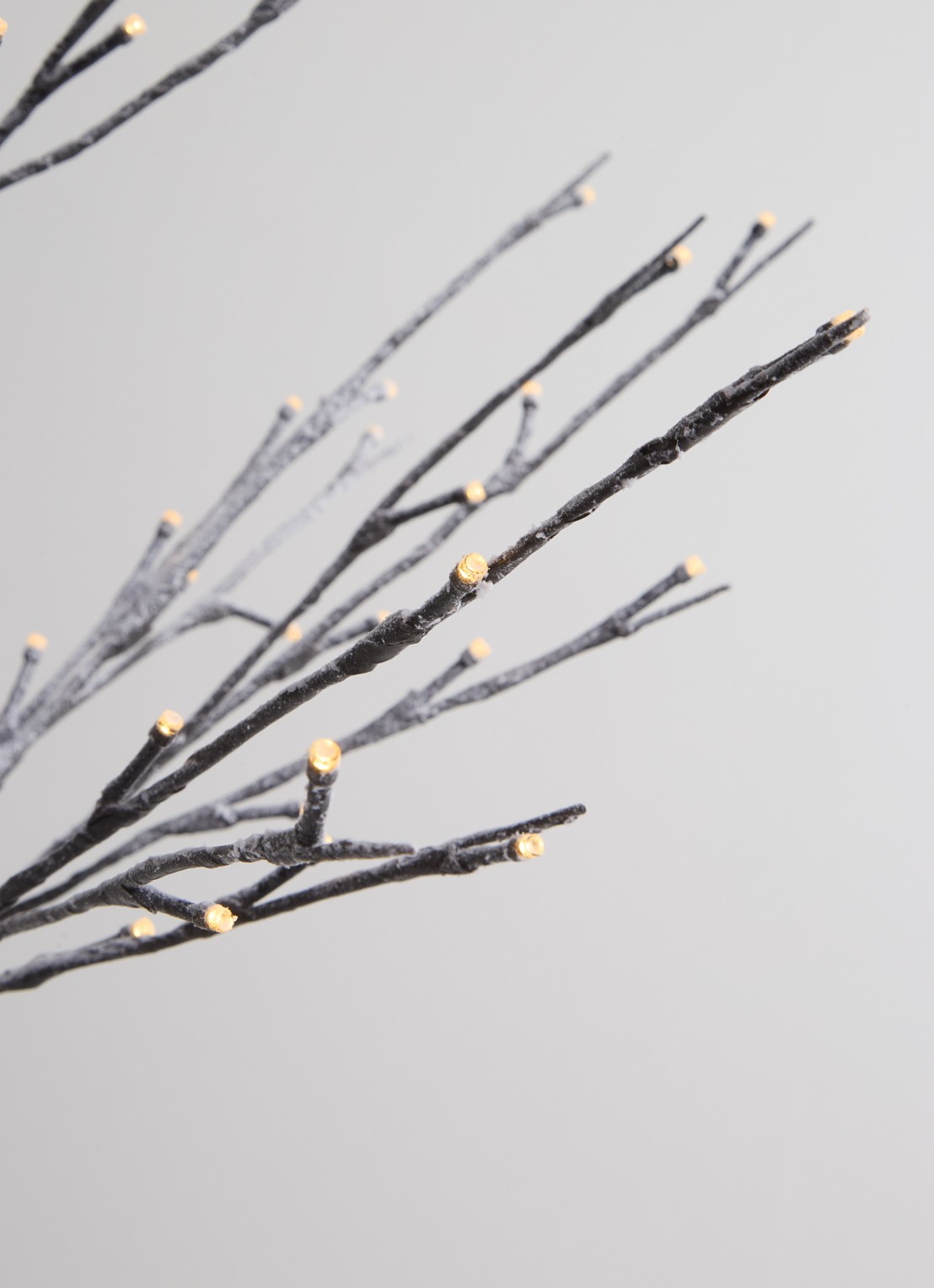 Sirius Alex Tree kunstkerstboom met LED verlichting 120 cm - voorkant 2 bruin