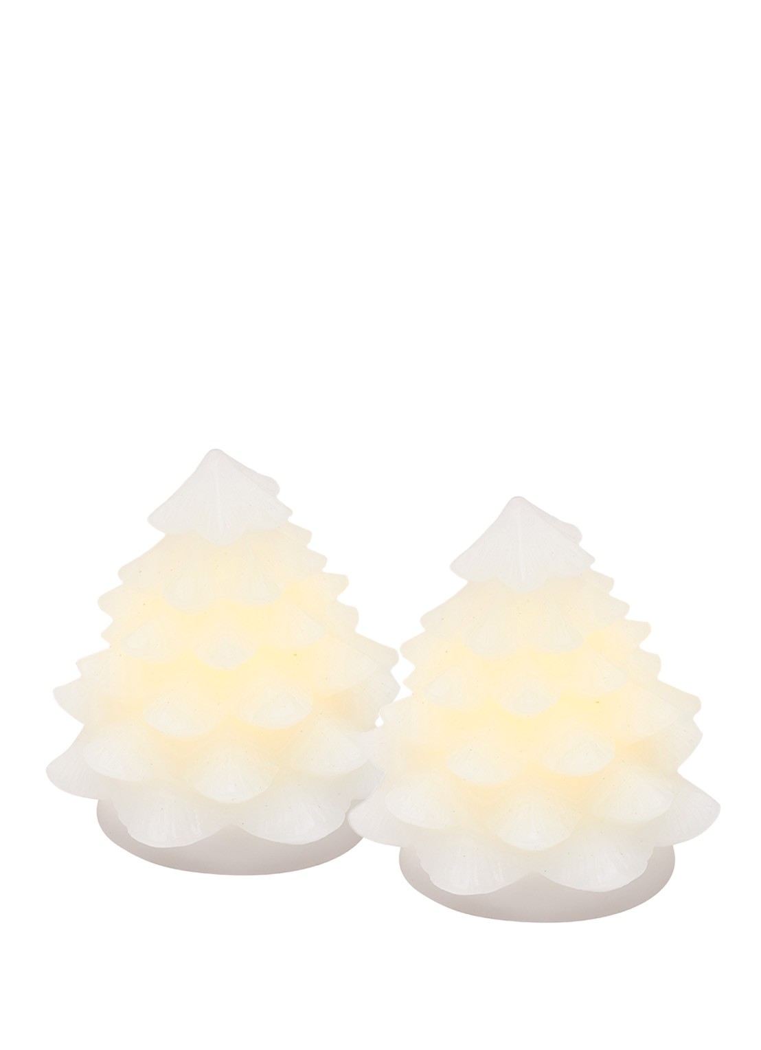 Sirius Carla mini lichtobject 7 cm set van 2 - voorkant wit