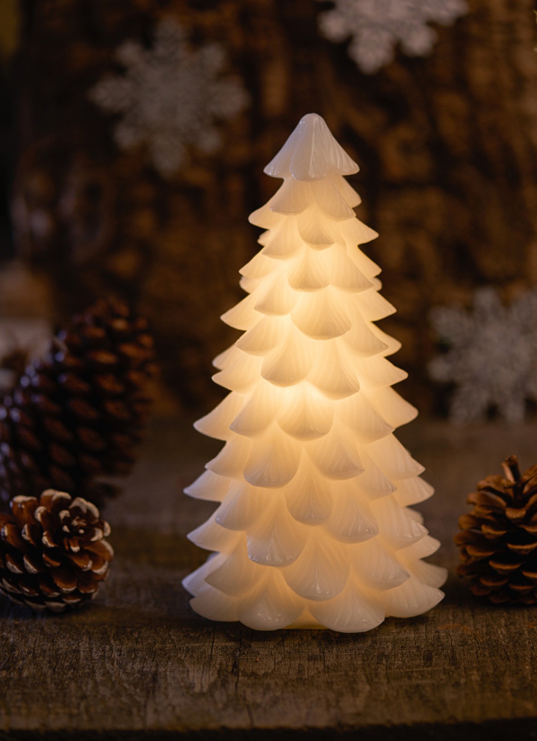 Sirius Carla Tree lichtfiguur 23 cm - voorkant 2 gebroken wit