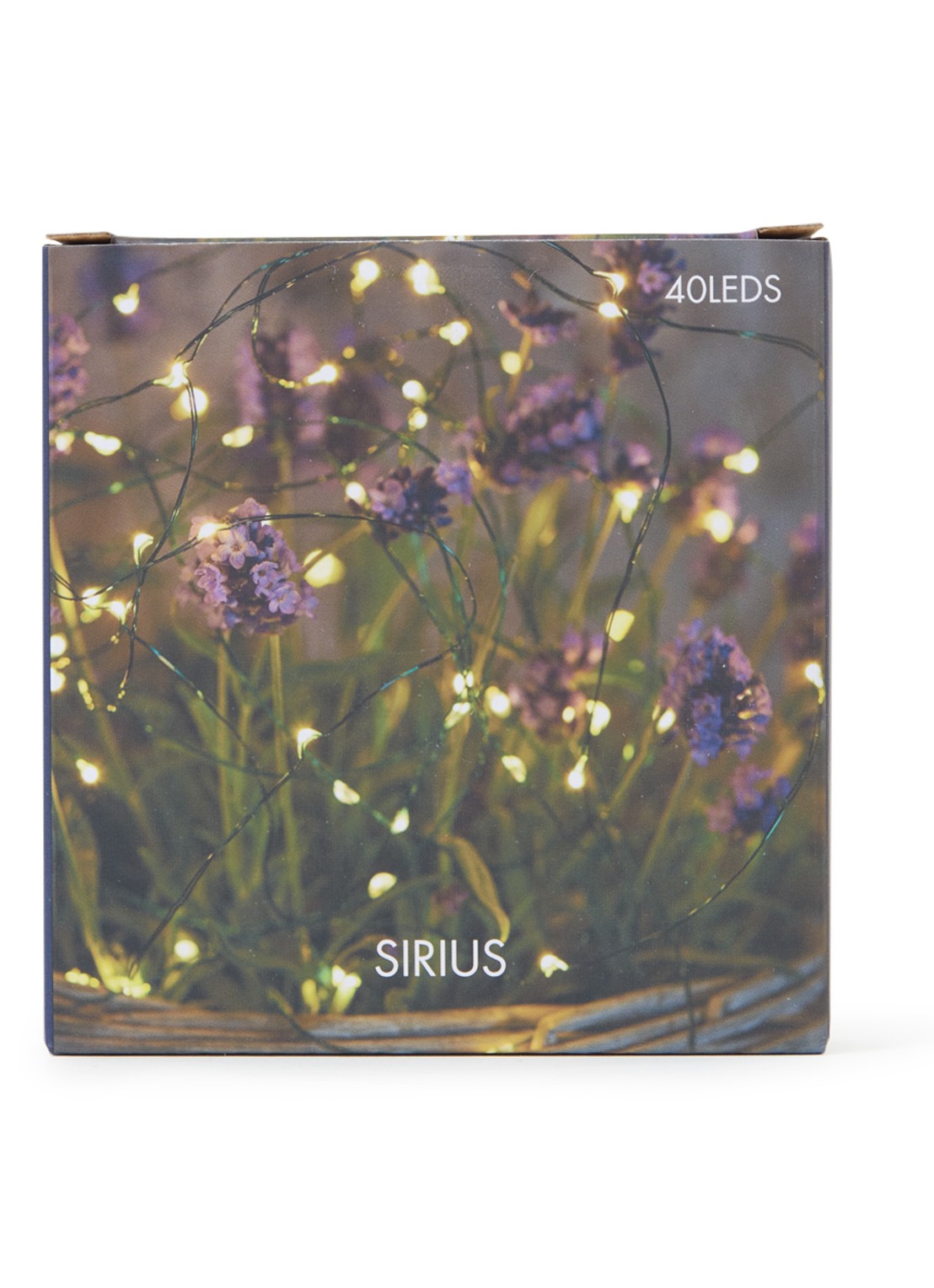 Sirius Knirke lichtsnoer 3,9 meter - voorkant transparant