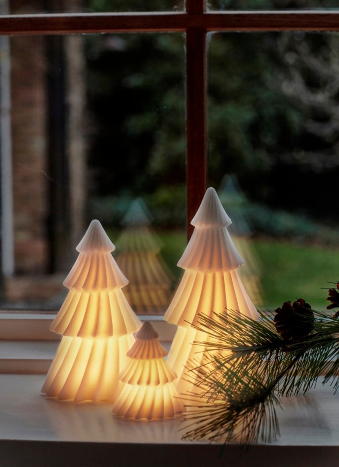 Sirius Olivia lichtfiguur met LED verlichting set van 2 - detail 2 transparant