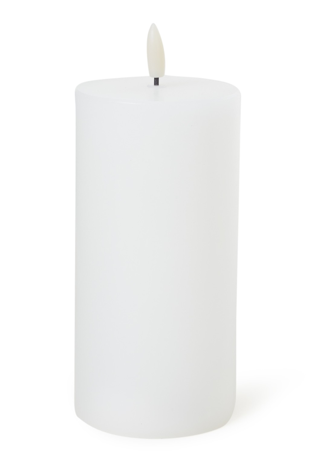Sirius Sille LED-kaars 15 cm - voorkant wit