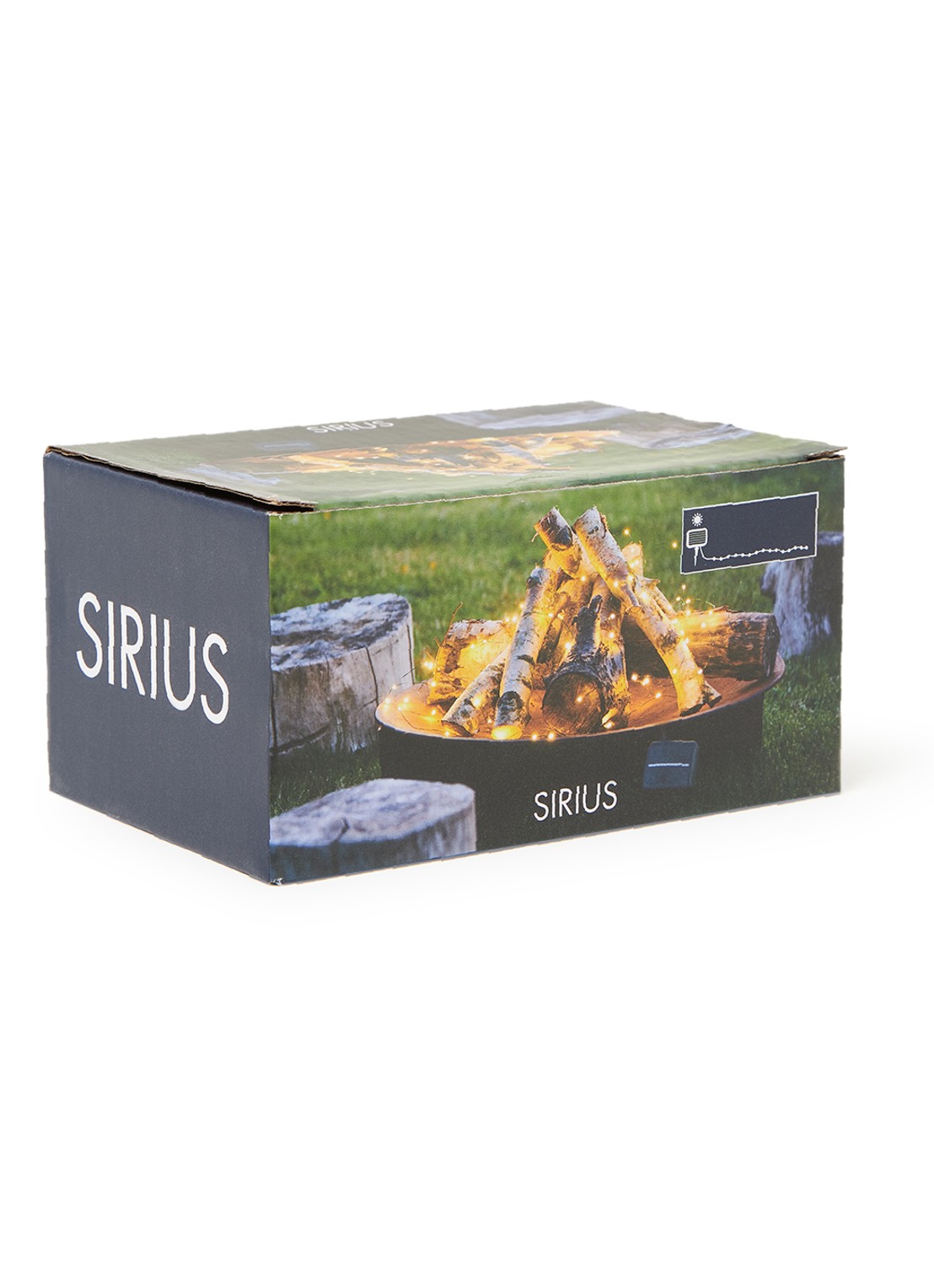 Sirius Sirius Knirke Fairylight outdoor solar 120 lichtsnoer 11,9 meter - voorkant 2 donkergroen