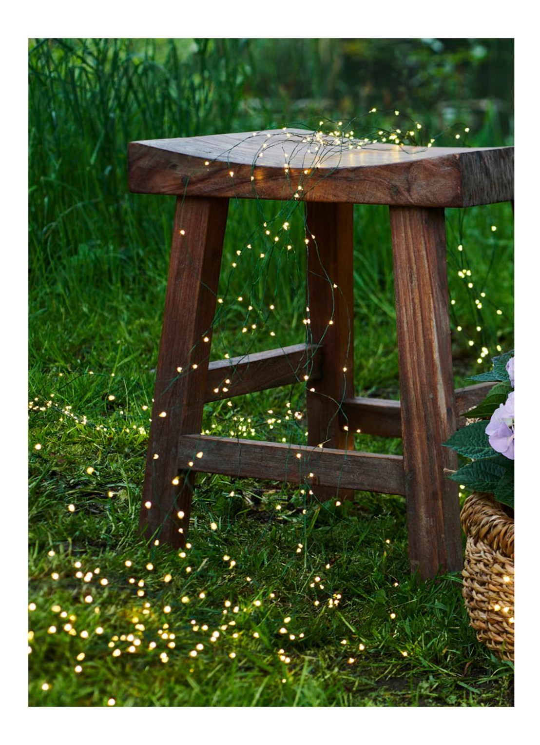 Sirius Sirius Knirke Fairylight outdoor solar 120 lichtsnoer 11,9 meter - voorkant 3 donkergroen