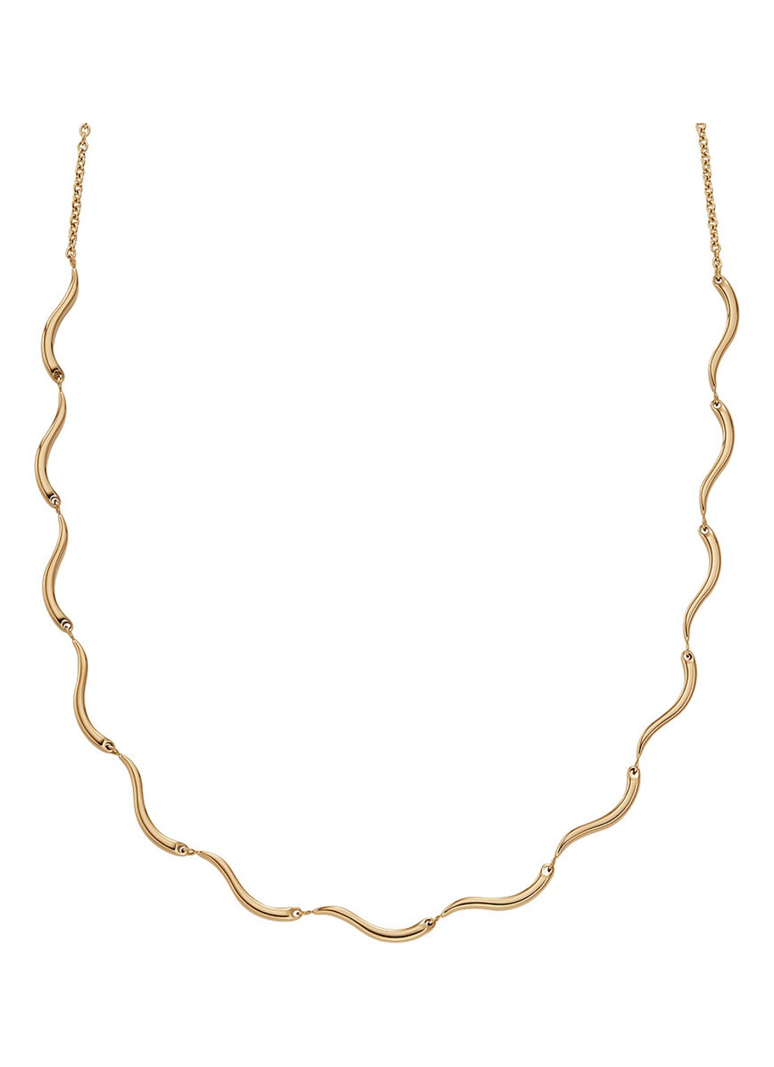Skagen Agnethe ketting SKJ1746710 - voorkant 2 goud