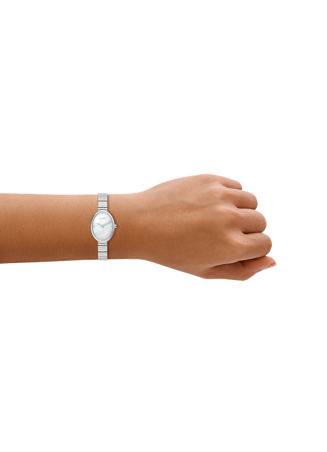Skagen Anita Oval horloge SKW3182 - detail 6 zilver