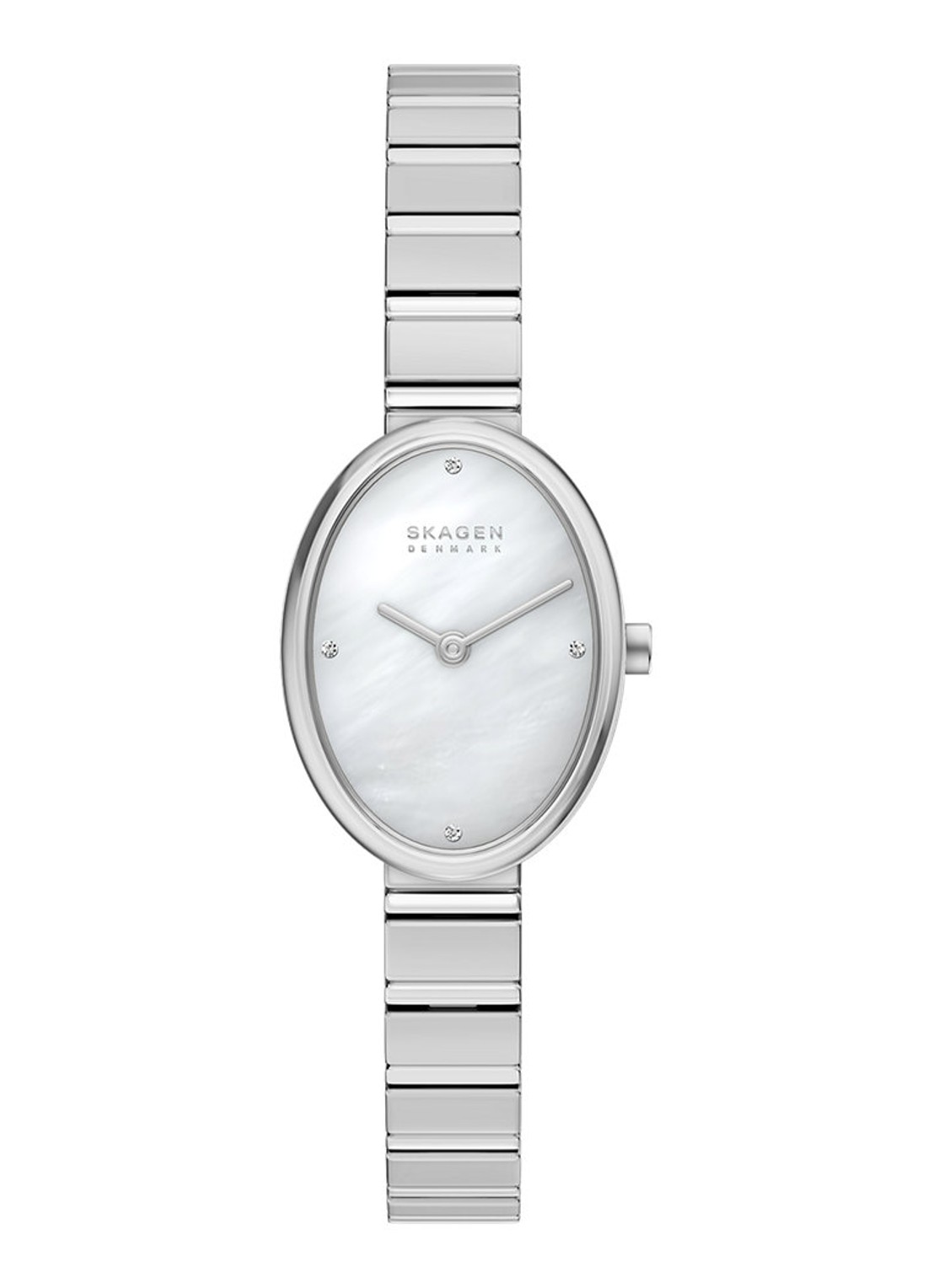 Skagen Anita Oval horloge SKW3182 - voorkant zilver