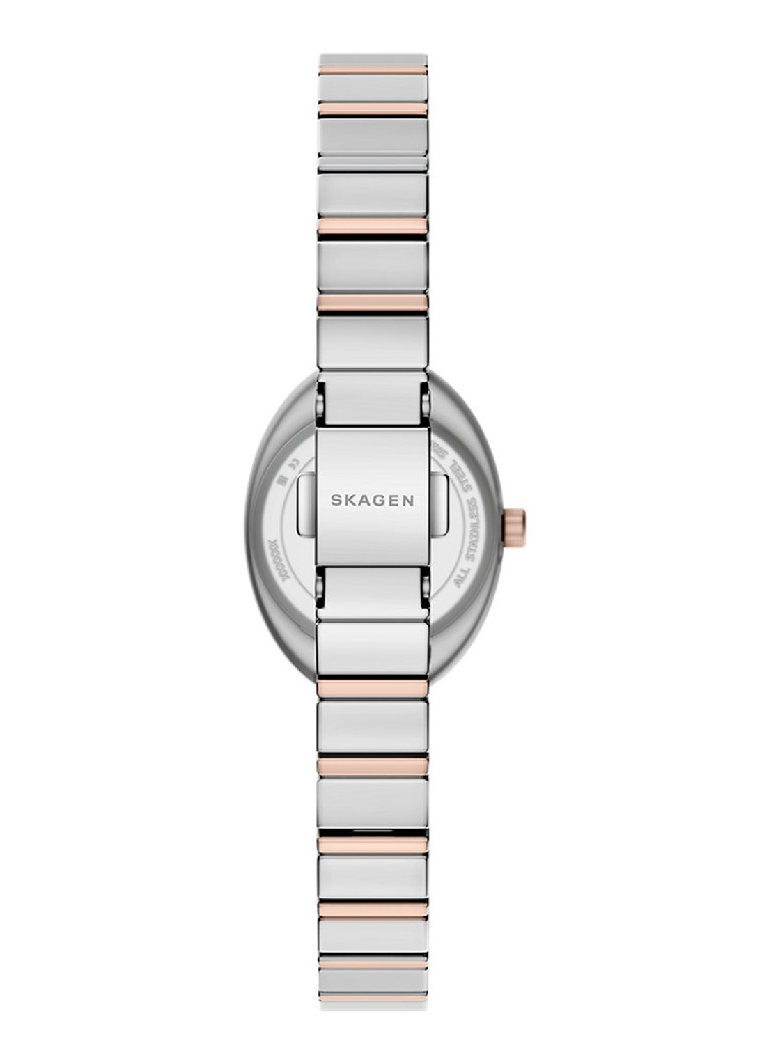 Skagen Anita Oval horloge SKW3184 - detail zilver