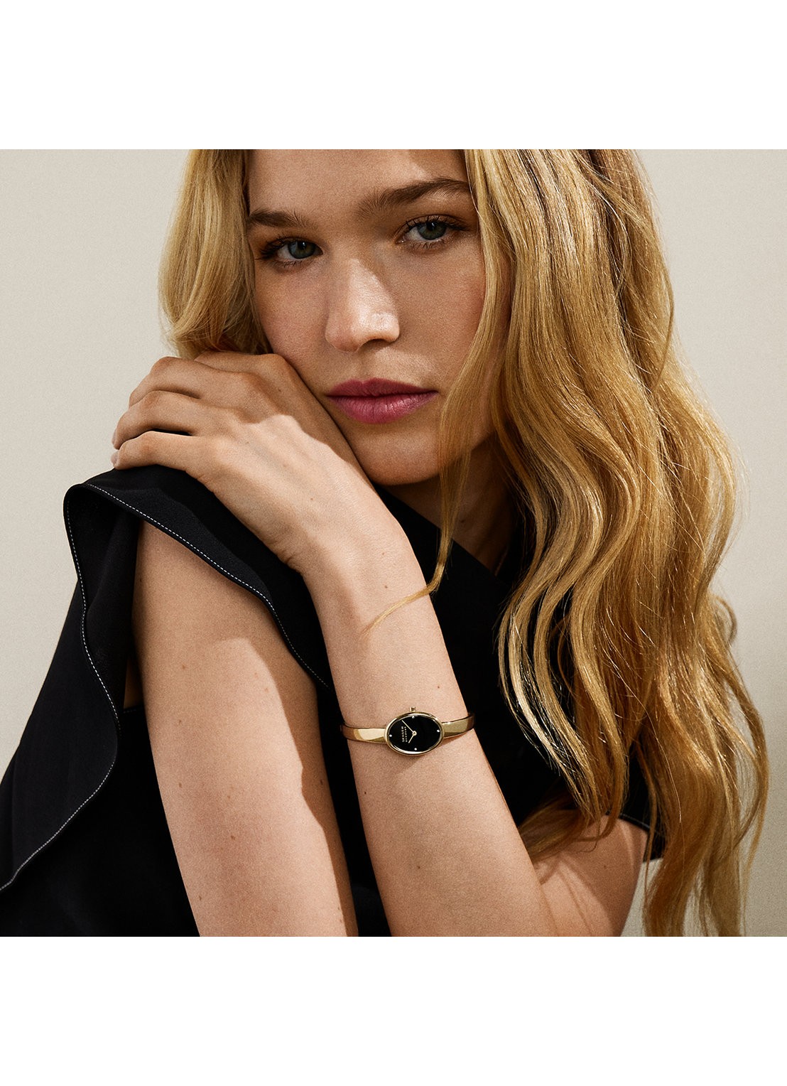 Skagen Anita Oval horloge SKW3199 - detail 5 goud