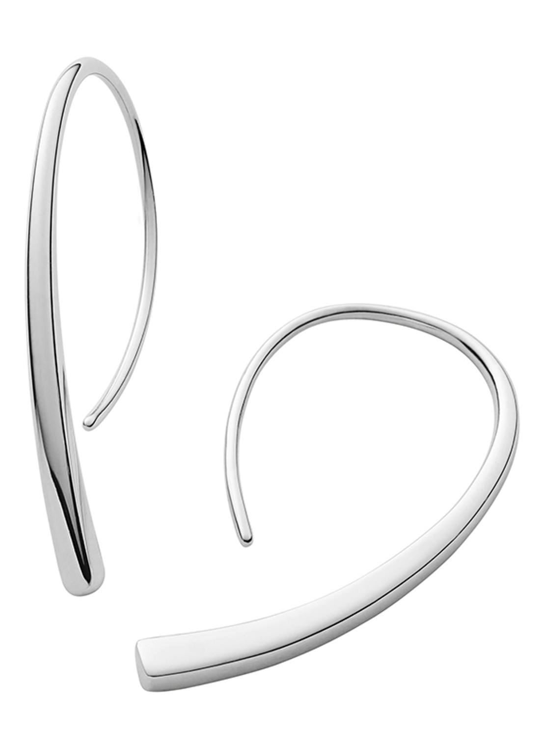 Skagen Elin oorhangers SKJ1057040 - voorkant zilver