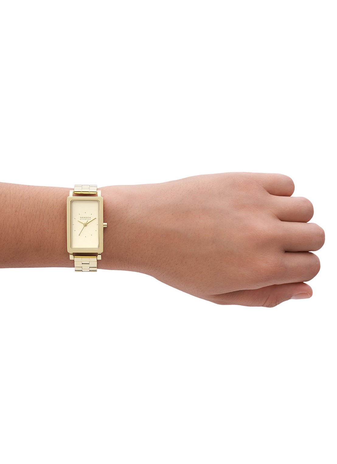 Skagen Hagen horloge SKW3098 - voorkant 2 goud