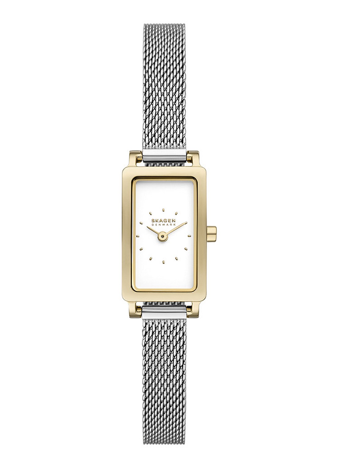 Skagen Hagen Micro horloge SKW3147 - voorkant goud