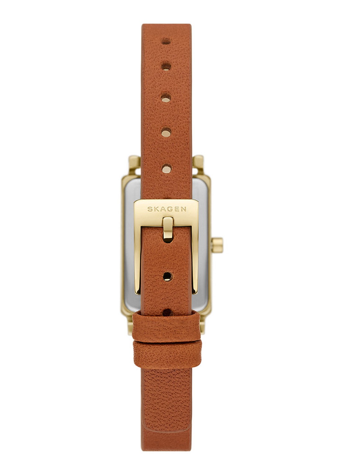 Skagen Hagen Micro horloge SKW3149 - detail 2 goud