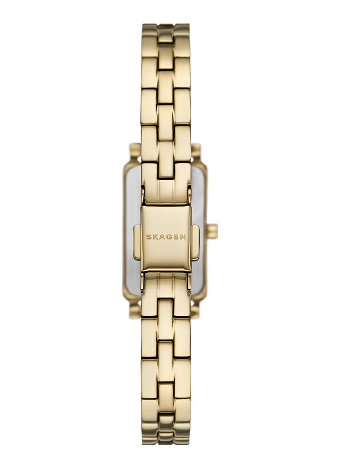 Skagen Hagen Micro horloge SKW3154 - detail goud