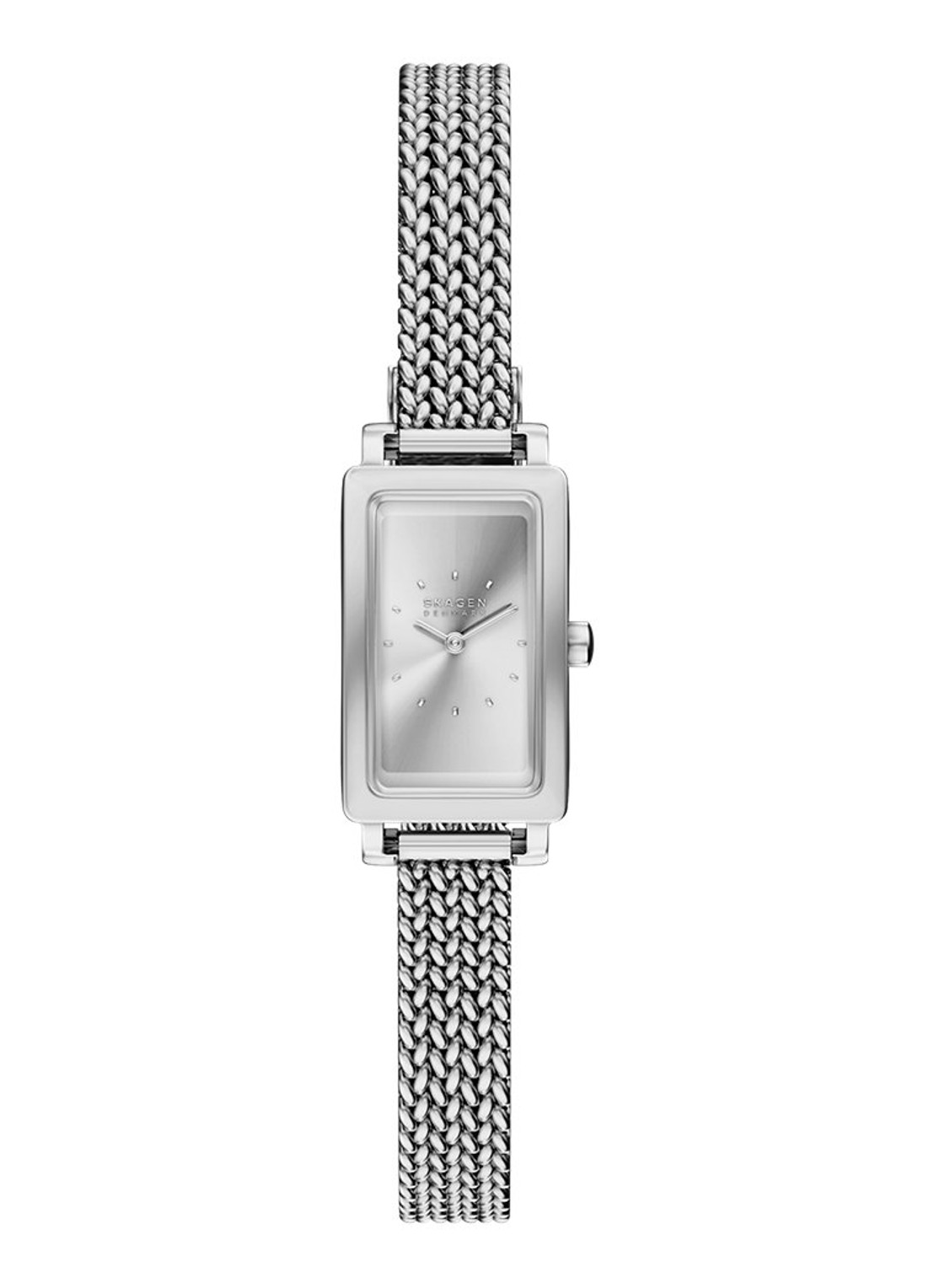Skagen Hagen Micro horloge SKW3179 - voorkant zilver