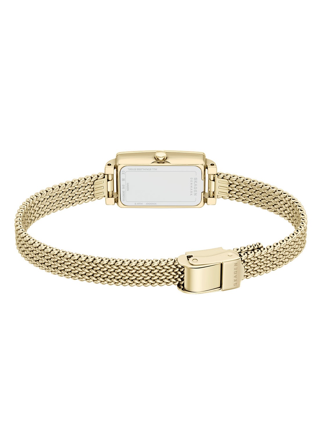 Skagen Hagen Micro horloge SKW3186 - detail 3 goud