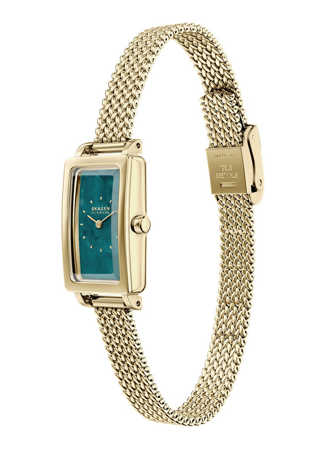 Skagen Hagen Micro horloge SKW3186 - detail 4 goud