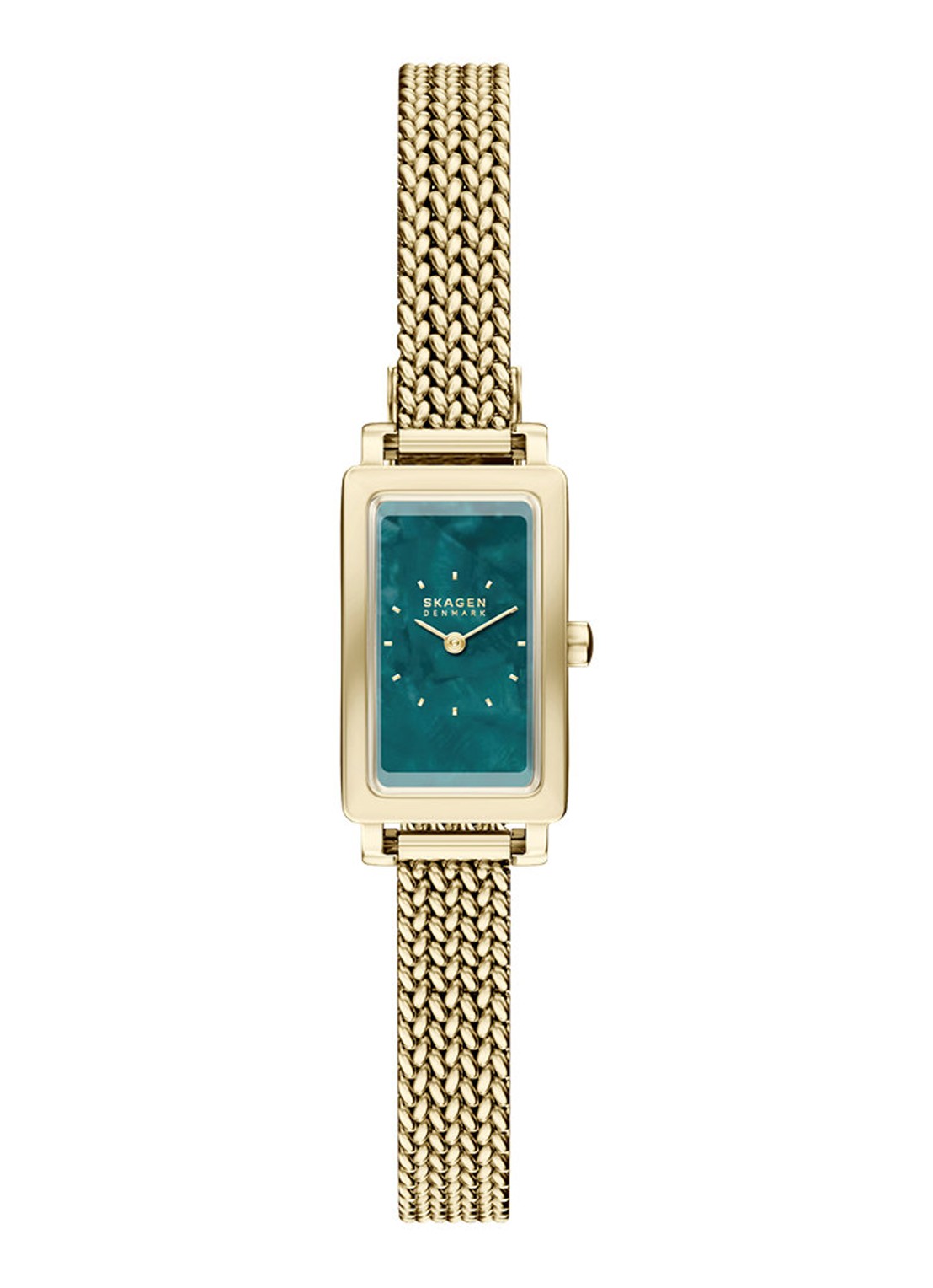 Skagen Hagen Micro horloge SKW3186 - voorkant 6 goud