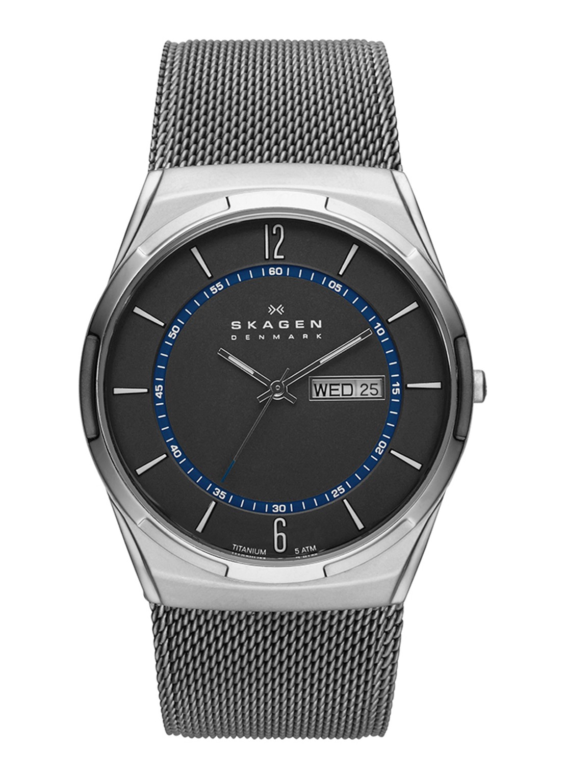 Skagen Horloge Melbye SKW6078 - voorkant zilver