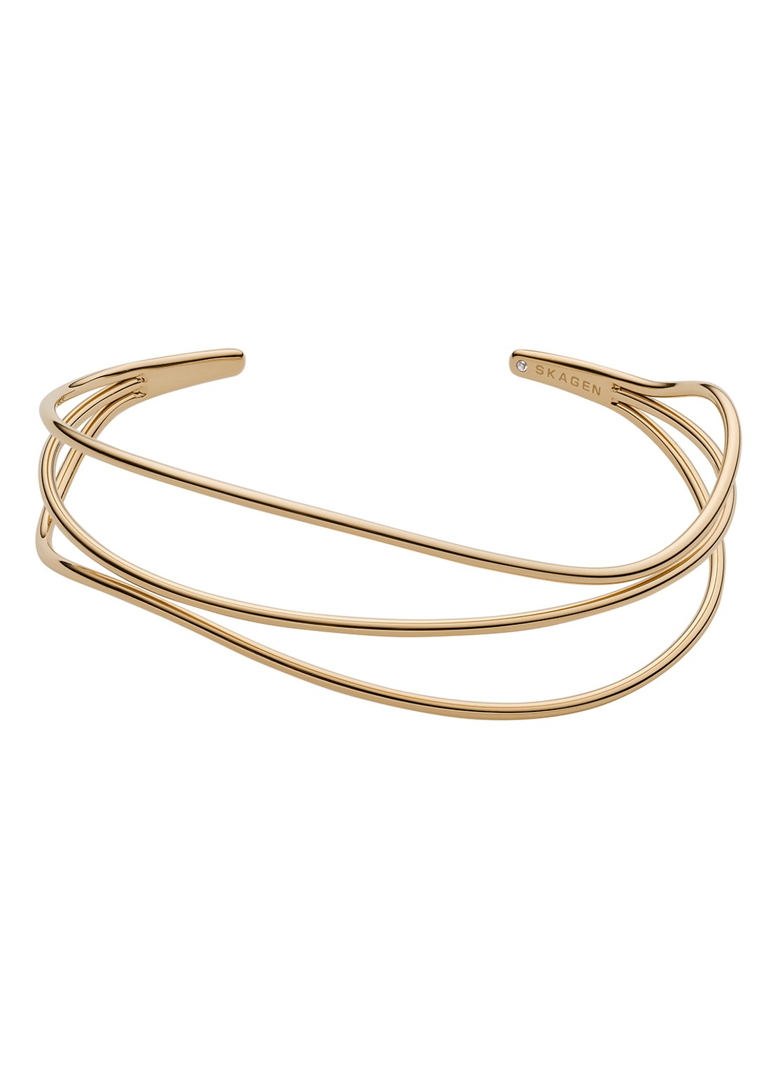 Skagen Kariana bangle SKJ1216710 - voorkant goud